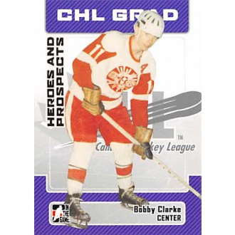 Řadové karty - Clarke Bobby - 2006-07 ITG Heroes and Prospects No.30