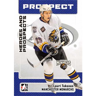 Řadové karty - Tukonen Lauri - 2006-07 ITG Heroes and Prospects No.47
