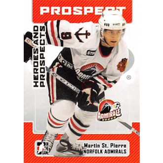 Řadové karty - St.Pierre Martin - 2006-07 ITG Heroes and Prospects No.54