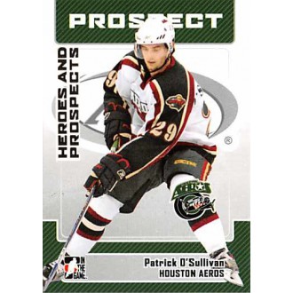 Řadové karty - O´Sullivan Patrick - 2006-07 ITG Heroes and Prospects No.74