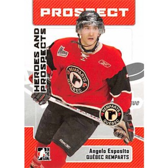 Řadové karty - Esposito Angelo - 2006-07 ITG Heroes and Prospects No.81