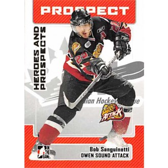 Řadové karty - Sanguinetti Bob - 2006-07 ITG Heroes and Prospects No.89
