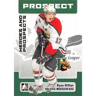 Řadové karty - Hillier Ryan - 2006-07 ITG Heroes and Prospects No.93
