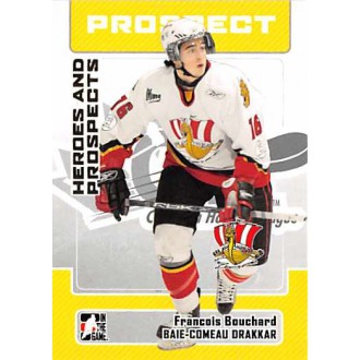 Řadové karty - Bouchard Francois - 2006-07 ITG Heroes and Prospects No.117