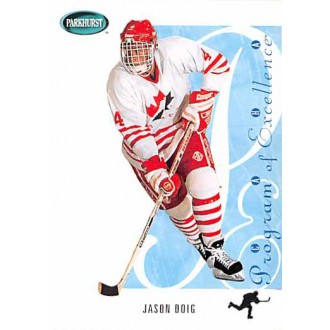 Řadové karty - Doig Jason - 1994-95 Parkhurst SE No.SE254