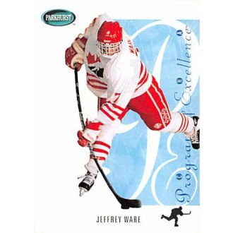 Řadové karty - Ware Jeffrey - 1994-95 Parkhurst SE No.SE257