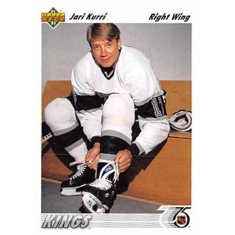 Řadové karty - Kurri Jari - 1991-92 Upper Deck No.366