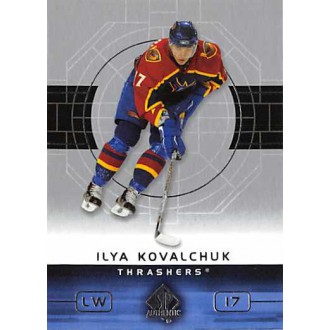 Řadové karty - Kovalchuk Ilya - 2002-03 SP Authentic No.5
