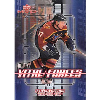 Insertní karty - Kovalchuk Ilya - 2002-03 MVP Vital Forces No.VF2
