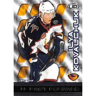 Insertní karty - Kovalchuk Ilya - 2003-04 Heads Up Fast Forwards No.2