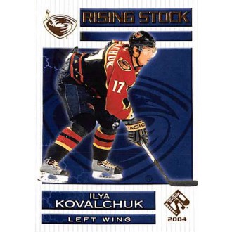 Insertní karty - Kovalchuk Ilya - 2003-04 Private Stock Reserve Rising Stock No.1