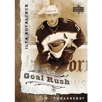 Insertní karty - Kovalchuk Ilya - 2006-07 Upper Deck Goal Rush No.GR4