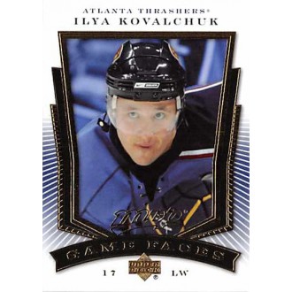 Insertní karty - Kovalchuk Ilya - 2007-08 MVP Game Faces No.GF4