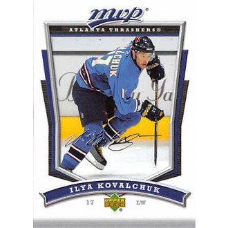 Řadové karty - Kovalchuk Ilya - 2007-08 MVP No.287