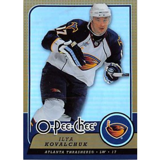 Paralelní karty - Kovalchuk Ilya - 2008-09 O-Pee-Chee Gold No.315