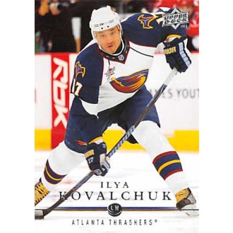 Řadové karty - Kovalchuk Ilya - 2008-09 Upper Deck No.189