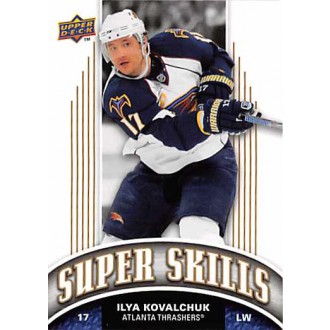 Insertní karty - Kovalchuk Ilya - 2008-09 Upper Deck Super Skills No.SS7