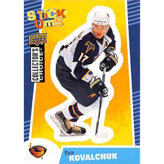 Insertní karty - Kovalchuk Ilya - 2009-10 Collectors Choice Stick-Ums No.SU1