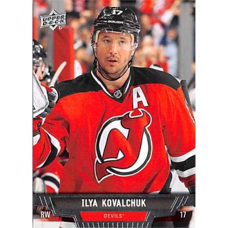 Řadové karty - Kovalchuk Ilya - 2013-14 Upper Deck No.31