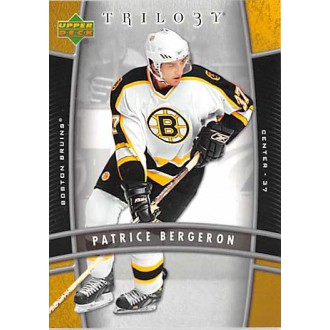Řadové karty - Bergeron Patrice - 2006-07 Trilogy No.9