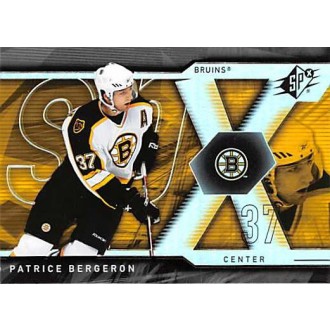 Řadové karty - Bergeron Patrice - 2007-08 SPx No.67