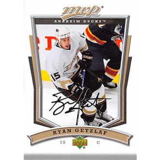 Řadové karty - Getzlaf Ryan - 2007-08 MVP No.105