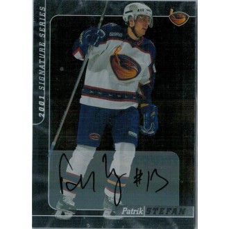 Podepsané karty - Štefan Patrik - 2000-01 BAP Signature Series Autographs  No.137