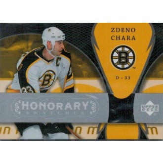Jersey karty - Chára Zdeno - 2007-08 Trilogy Honorary Swatches No.HS-ZC