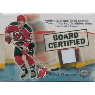 Exkluzivní karty - Stastny Peter - 2001-02 Greats of the Game Board Certified No.5