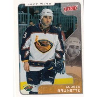 Řadové karty - Brunette Andrew - 2001-02 Victory No.14
