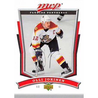 Řadové karty - Jokinen Olli - 2007-08 MVP No.191