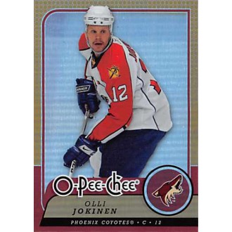 Paralelní karty - Jokinen Olli - 2008-09 O-Pee-Chee Gold No.123