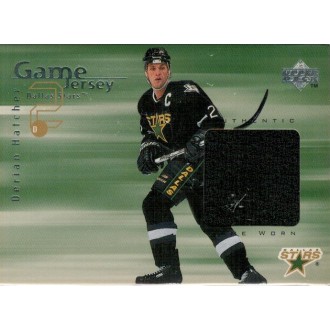 Jersey karty - Hatcher Derian - 1998-99 Upper Deck Game Jerseys No.GJ10