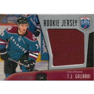 Jersey karty - Galiardi T.J. - 2009-10 Be A Player Rookie Jerseys No.RJ-TG