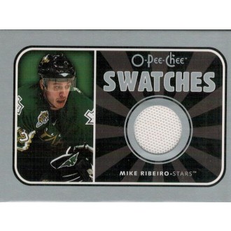 Jersey karty - Ribeiro Mike - 2006-07 O-Pee-Chee Swatches No.S-RI