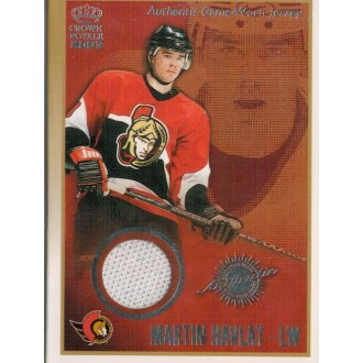 Jersey karty - Havlát Martin - 2002-03 Crown Royale Jerseys No.14