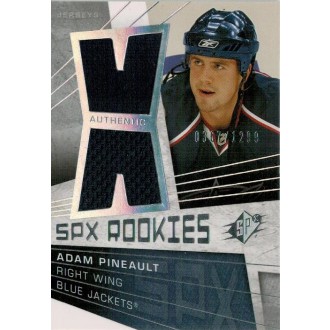 Jersey karty - Pineault Adam - 2008-09 SPx No.136
