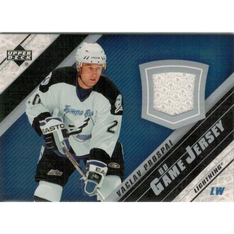 Jersey karty - Prospal Václav - 2005-06 Upper Deck Jerseys Series II No.J2-VP