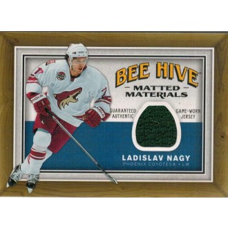 Jersey karty - Nagy Ladislav - 2006-07 Beehive Matted Materials No.MM-LN