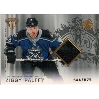 Jersey karty - Pálffy Žigmund - 2003-04 Titanium No.160