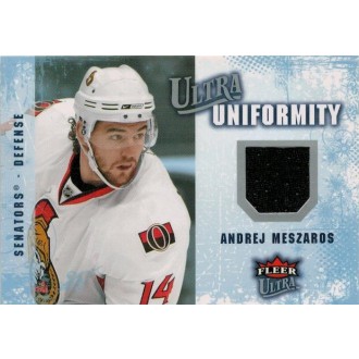 Jersey karty - Meszaros Andrej - 2008-09 Ultra Uniformity No.UA-AM