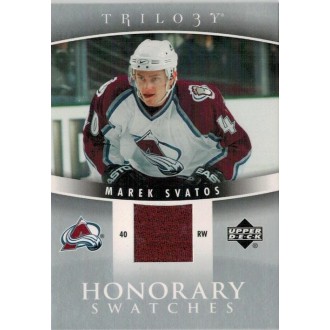Jersey karty - Svatoš Marek - 2006-07 Trilogy Honorary Swatches No.HS-MS