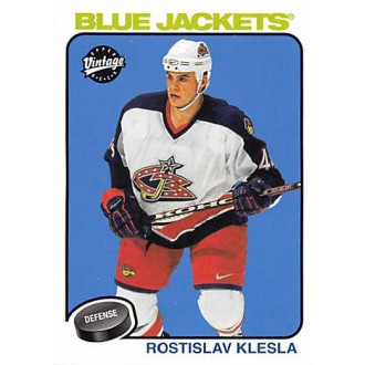 Řadové karty - Klesla Rostislav - 2001-02 Vintage No.75