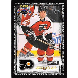 Insertní karty - LeClair John - 1996-97 Fleer NHL Picks Fabulous 50 No.24