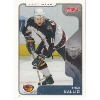 Řadové karty - Kallio Tomi - 2001-02 Victory No.17