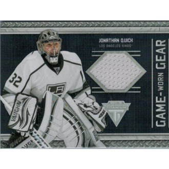 Jersey karty - Quick Jonathan - 2011-12 Titanium Game Worn Gear  No.64