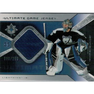 Jersey karty - Khabibulin Nikolai - 2004-05 Ultimate Collection Jerseys  No.UGJ-NK