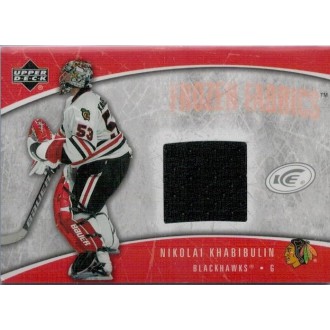 Jersey karty - Khabibulin Nikolai - 2005-06 Ice Frozen Fabrics  No.FF-NK