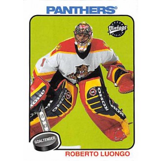 Řadové karty - Luongo Roberto - 2001-02 Vintage No.111