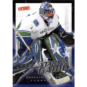 Insertní karty - Luongo Roberto - 2008-09 Victory Stars of the Game No.SG18